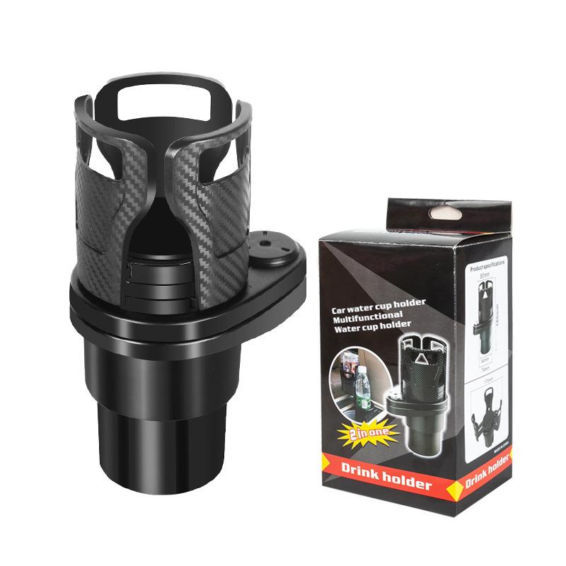 360° Rotating Car Cup Holder - Dual Cup Expander for Vehicle Mounted Drinks and Phones чорний
360° Rotating Car Cup Holder - Dual Cup Expander for Vehicle Mounted Drinks and Phones чорний