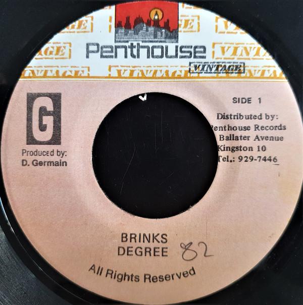 7inch Record GENERAL DEGREE - Brinks none Penthouse Vinta Jamaica Reggae, Ska & Dub Used
7inch Record GENERAL DEGREE - Brinks none Penthouse Vinta Jamaica Reggae, Ska & Dub Used