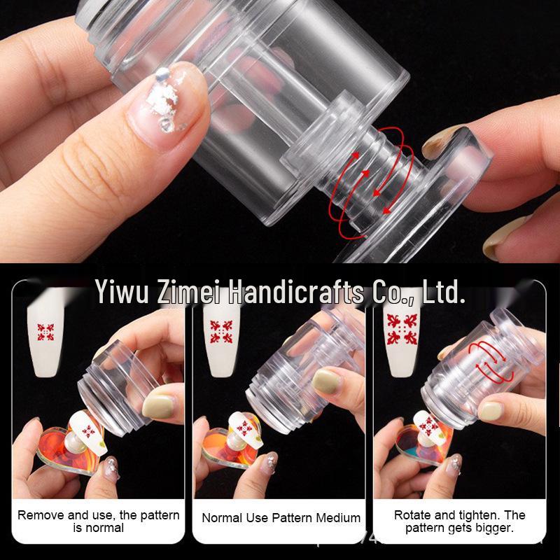 French Nail Art Stamping Tool: Dustproof & Shrinkable Silicone for Salon-Quality Designs
French Nail Art Stamping Tool: Dustproof & Shrinkable Silicone for Salon-Quality Designs