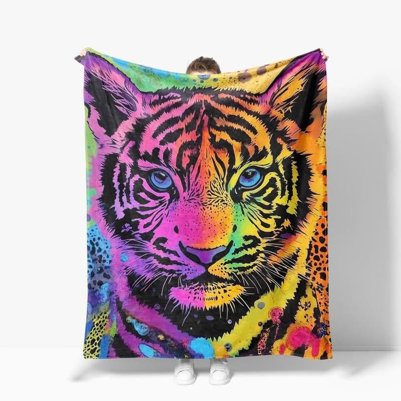 Painted tiger digital-printed polyester Bedroom velvet flannel soft sofa cover blanket Fleece soft sofa cover blankets for beds 75x90cm
Painted tiger digital-printed polyester Bedroom velvet flannel soft sofa cover blanket Fleece soft sofa cover blankets for beds 75x90cm