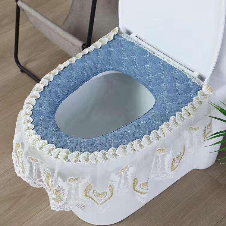 New Fabric Toilet Seat Universal for All Seasons U-shaped Toilet Seat Zipper Style Lace Toilet Seat 9
New Fabric Toilet Seat Universal for All Seasons U-shaped Toilet Seat Zipper Style Lace Toilet Seat 9