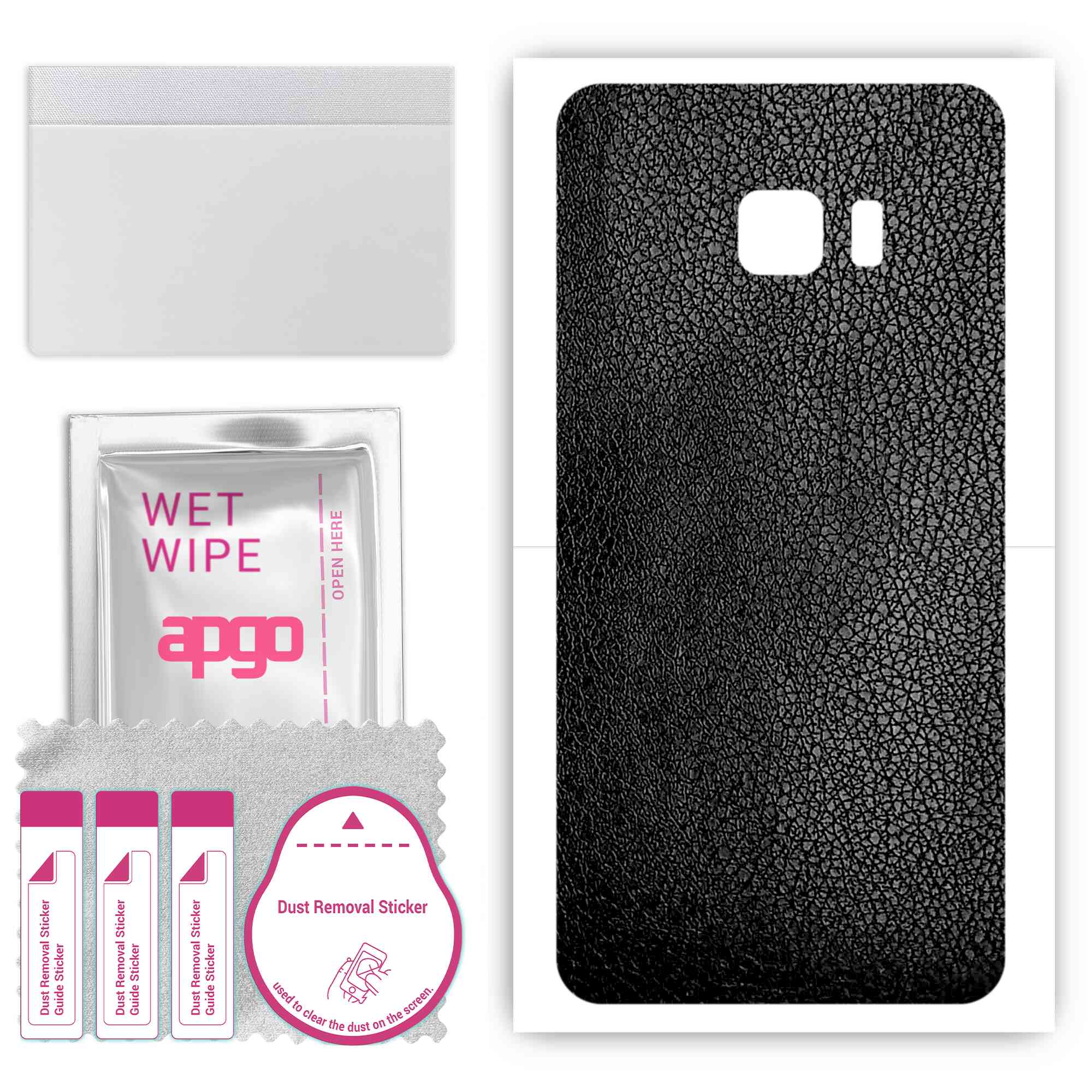 apgo Protective Skin Sticker for the back compatible with Kruger&Matz Move 6, Wrap Film, Foil, Vinyl - Pattern Black Leather
apgo Protective Skin Sticker for the back compatible with Kruger&Matz Move 6, Wrap Film, Foil, Vinyl - Pattern Black Leather