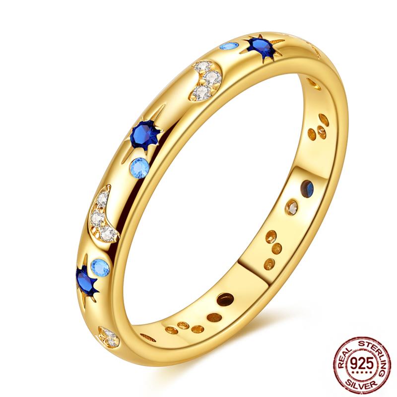 HOT Size 4 To10 Rings for Women 925 Silver Blue Zircon Bright Starry Night Star Moon Sun Golden Yellow Wedding Ring Jewelry Gift 10
HOT Size 4 To10 Rings for Women 925 Silver Blue Zircon Bright Starry Night Star Moon Sun Golden Yellow Wedding Ring Jewelry Gift 10