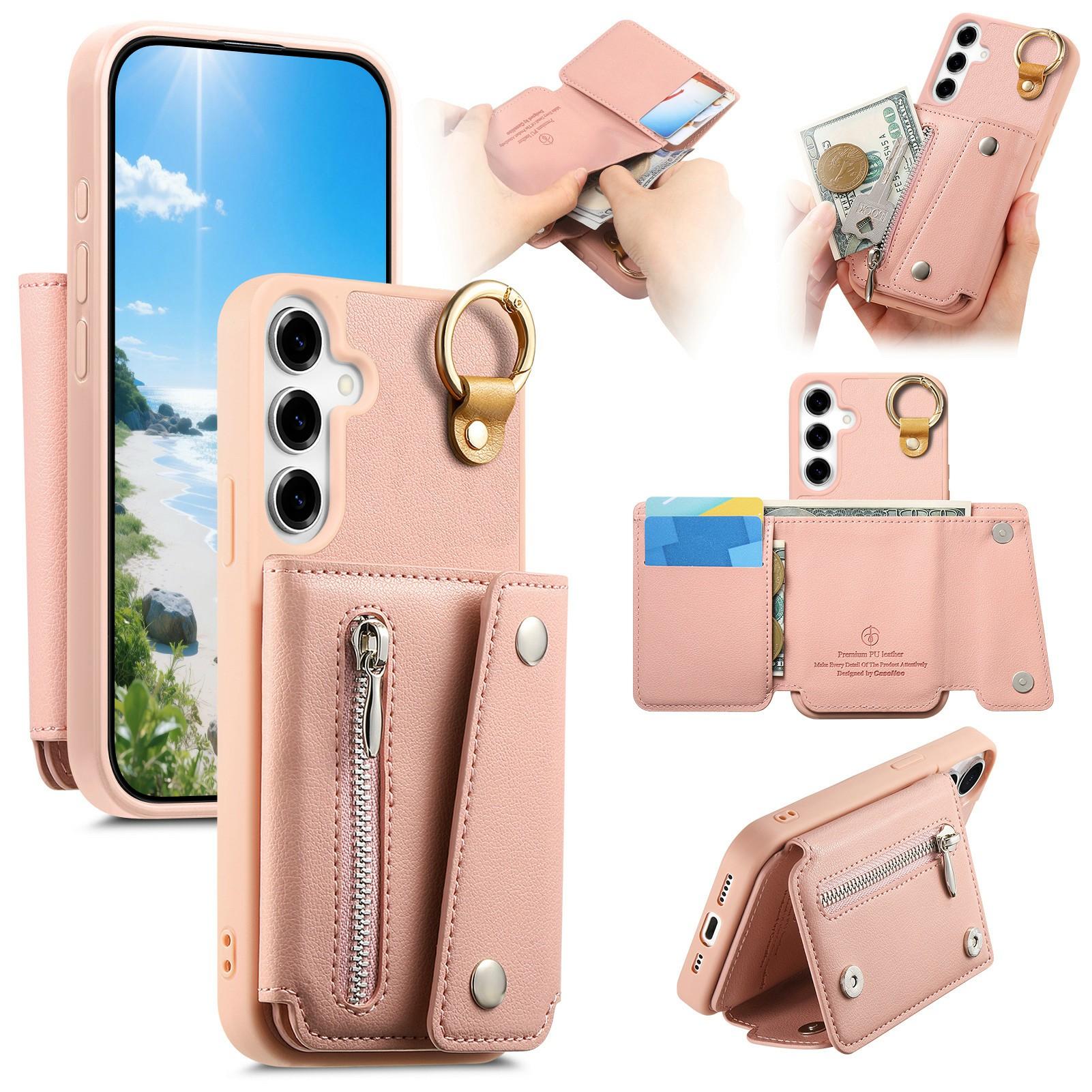 Для Samsung Galaxy A56 5G Чохол з тримачем-кільцем D-Ring Шкіра + ПК + ТПУ Чохол для телефону з гаманцем Підставка
Для Samsung Galaxy A56 5G Чохол з тримачем-кільцем D-Ring Шкіра + ПК + ТПУ Чохол для телефону з гаманцем Підставка