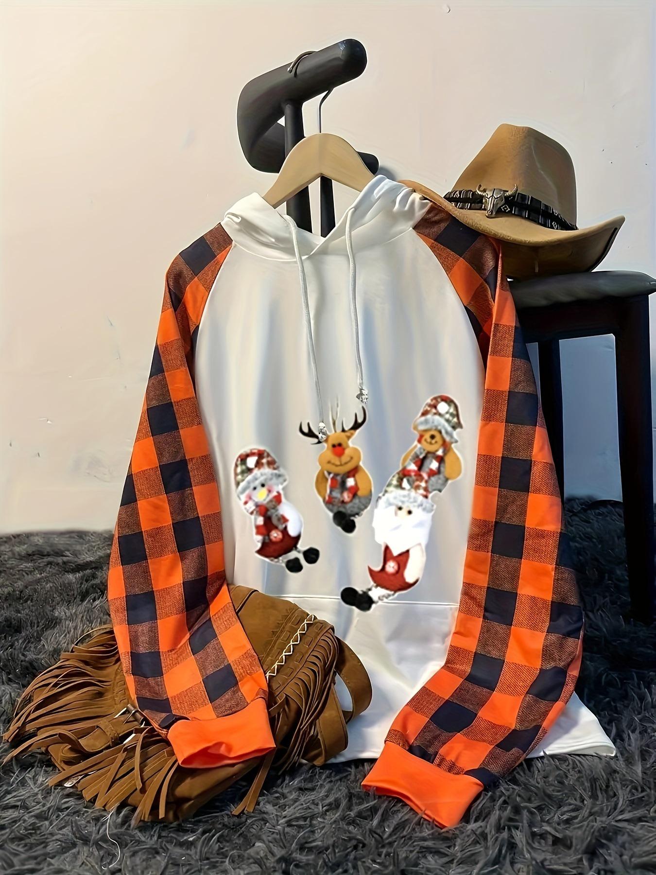 Plaid Raglan Sleeve Hoodie - Large, Autumn/Winter Design 5XL жовтий/імбирний
Plaid Raglan Sleeve Hoodie - Large, Autumn/Winter Design 5XL жовтий/імбирний