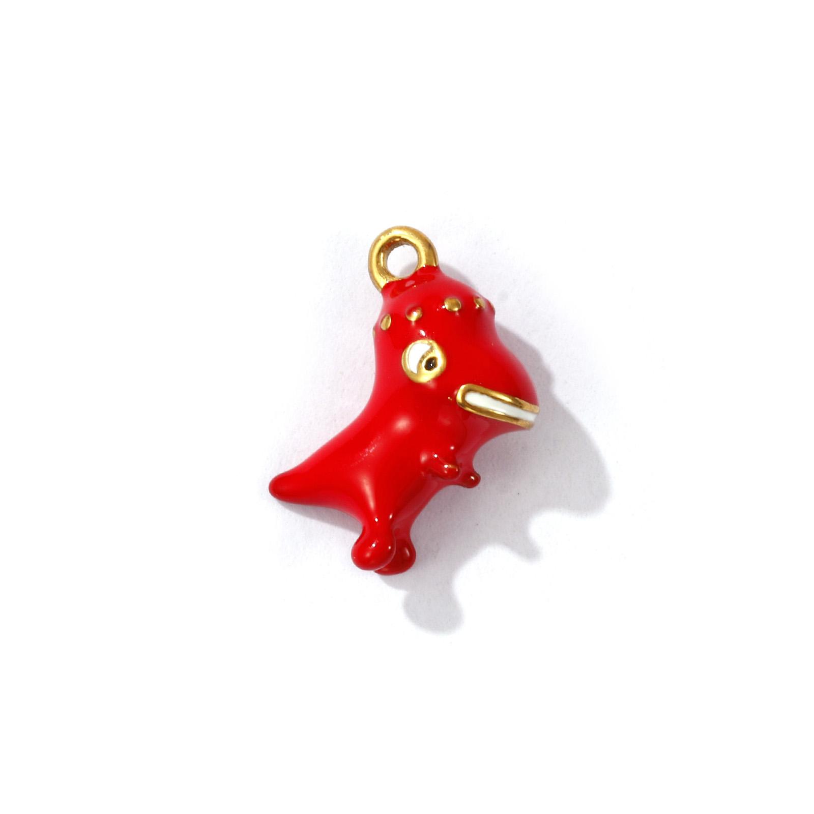 1 Piece 304 Stainless Steel 3D Charms 18K Gold Plated Animal Enamel Dinosaur Dolphin Giraffe Pendant For DIY Neckalce Making
1 Piece 304 Stainless Steel 3D Charms 18K Gold Plated Animal Enamel Dinosaur Dolphin Giraffe Pendant For DIY Neckalce Making