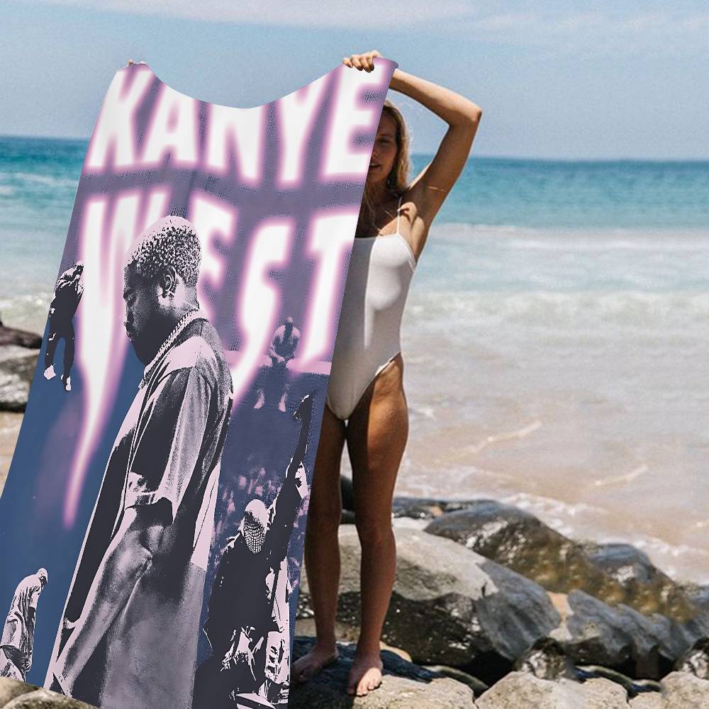 American Hip Hop Rapper Kanye West Microfiber Printed Beach Towel Mountain Climbing Yoga Beach Swimming Running Absorbent W30*H60(CM)
American Hip Hop Rapper Kanye West Microfiber Printed Beach Towel Mountain Climbing Yoga Beach Swimming Running Absorbent W30*H60(CM)