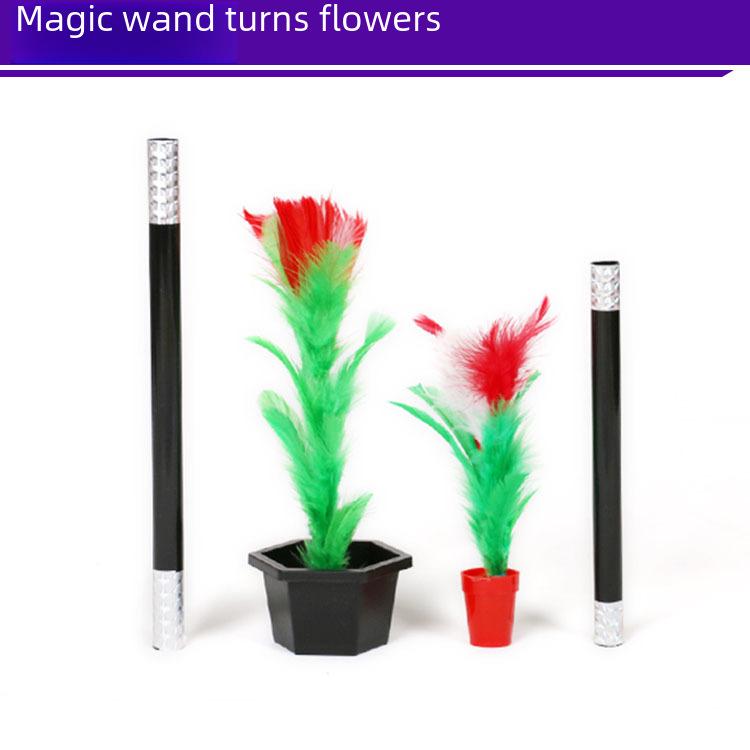Magic Wand & Plate to Flower Stage Magic Props Set - Educational Close-Up Toy (Large & Small Sizes) Small
Magic Wand & Plate to Flower Stage Magic Props Set - Educational Close-Up Toy (Large & Small Sizes) Small