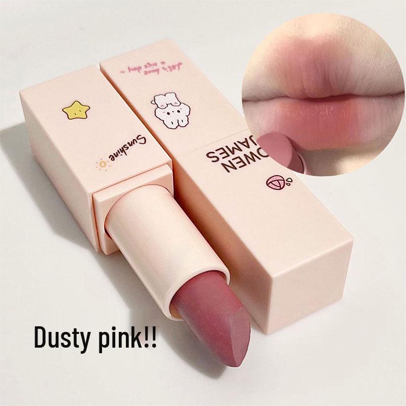 Owen James Sheer Awakening Soft Matte Nude Lipstick: Enhances complexion, long-lasting, non-stick, soft texture. Standard
Owen James Sheer Awakening Soft Matte Nude Lipstick: Enhances complexion, long-lasting, non-stick, soft texture. Standard