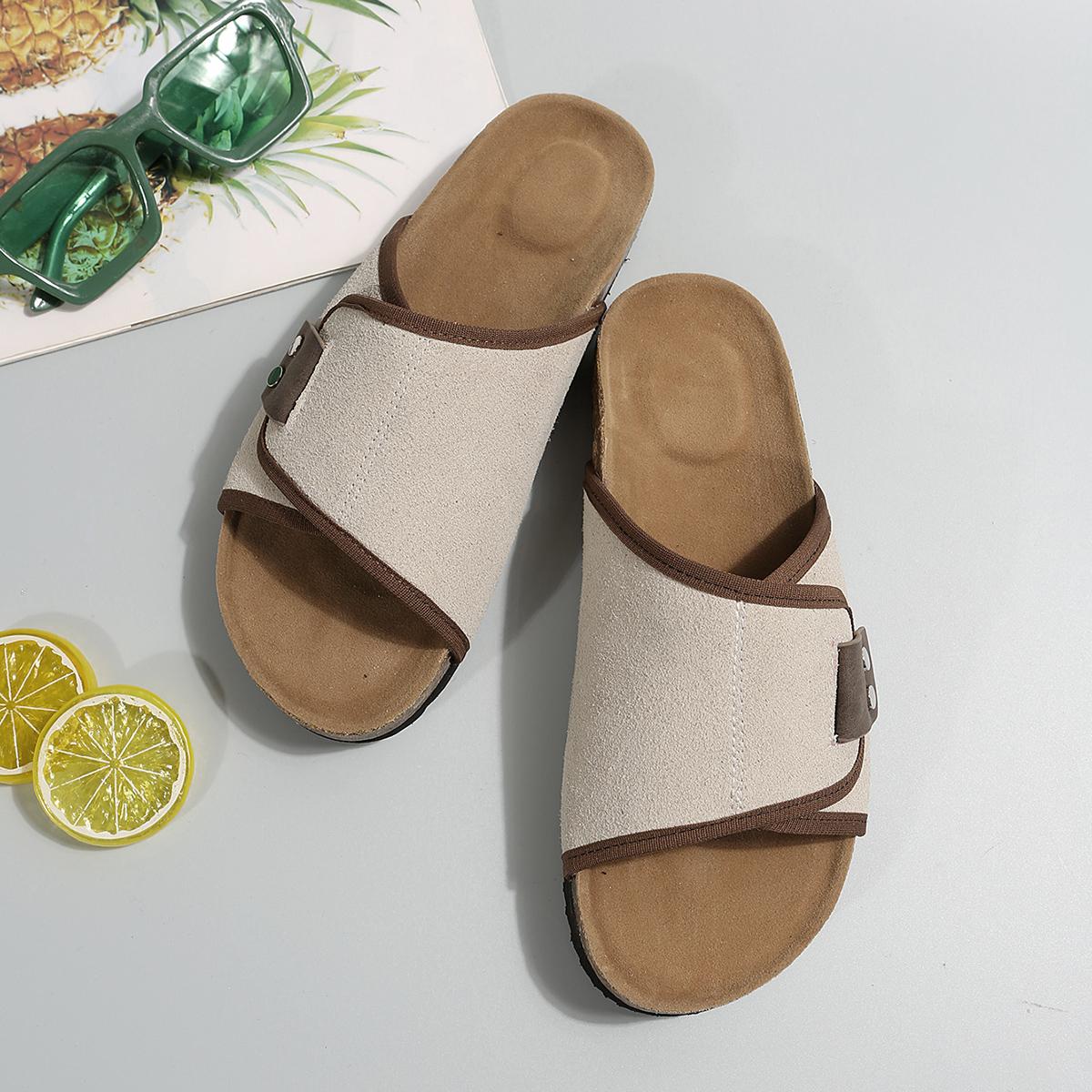 Модные Летние 2024 Новые Женские Шлепанцы с Открытым Носком Римские Разноцветные Уличные Повседневные Пляжные Плоские Шлепанцы 35 бежевый
Модные Летние 2024 Новые Женские Шлепанцы с Открытым Носком Римские Разноцветные Уличные Повседневные Пляжные Плоские Шлепанцы 35 бежевый