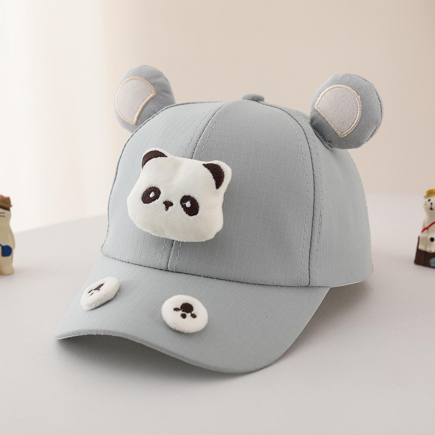 Girls Cute Panda Plush Hat 52-54cm 4-8 Years Spring Summer Kids Baseball Cap New Style Cartoon Hat Sun Protection for Children 50-52CM&4-8 Years сірий
Girls Cute Panda Plush Hat 52-54cm 4-8 Years Spring Summer Kids Baseball Cap New Style Cartoon Hat Sun Protection for Children 50-52CM&4-8 Years сірий