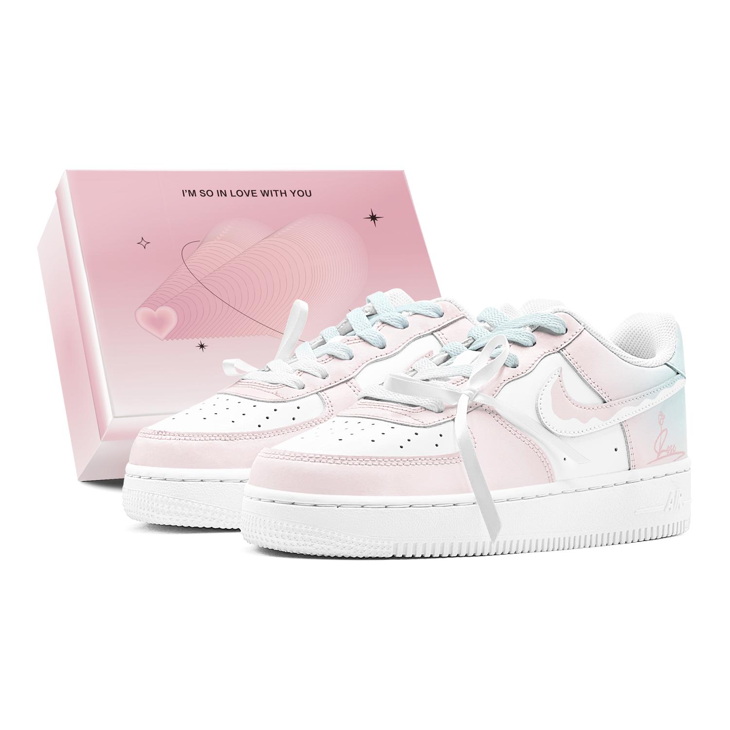 Nike Air Force 1 Low top Skateboard Shoes Women s Pink Blue DH2920-111(TeamS2-S-BOX) 38
Nike Air Force 1 Low top Skateboard Shoes Women s Pink Blue DH2920-111(TeamS2-S-BOX) 38