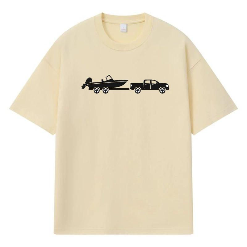2026 Pickup Truck Towing Boat Printed Graphic Y2k Harajuku Streetwear 100% Cotton T Shirt Casual Oversized Summer Men T-shirt XXXL хакі
2026 Pickup Truck Towing Boat Printed Graphic Y2k Harajuku Streetwear 100% Cotton T Shirt Casual Oversized Summer Men T-shirt XXXL хакі