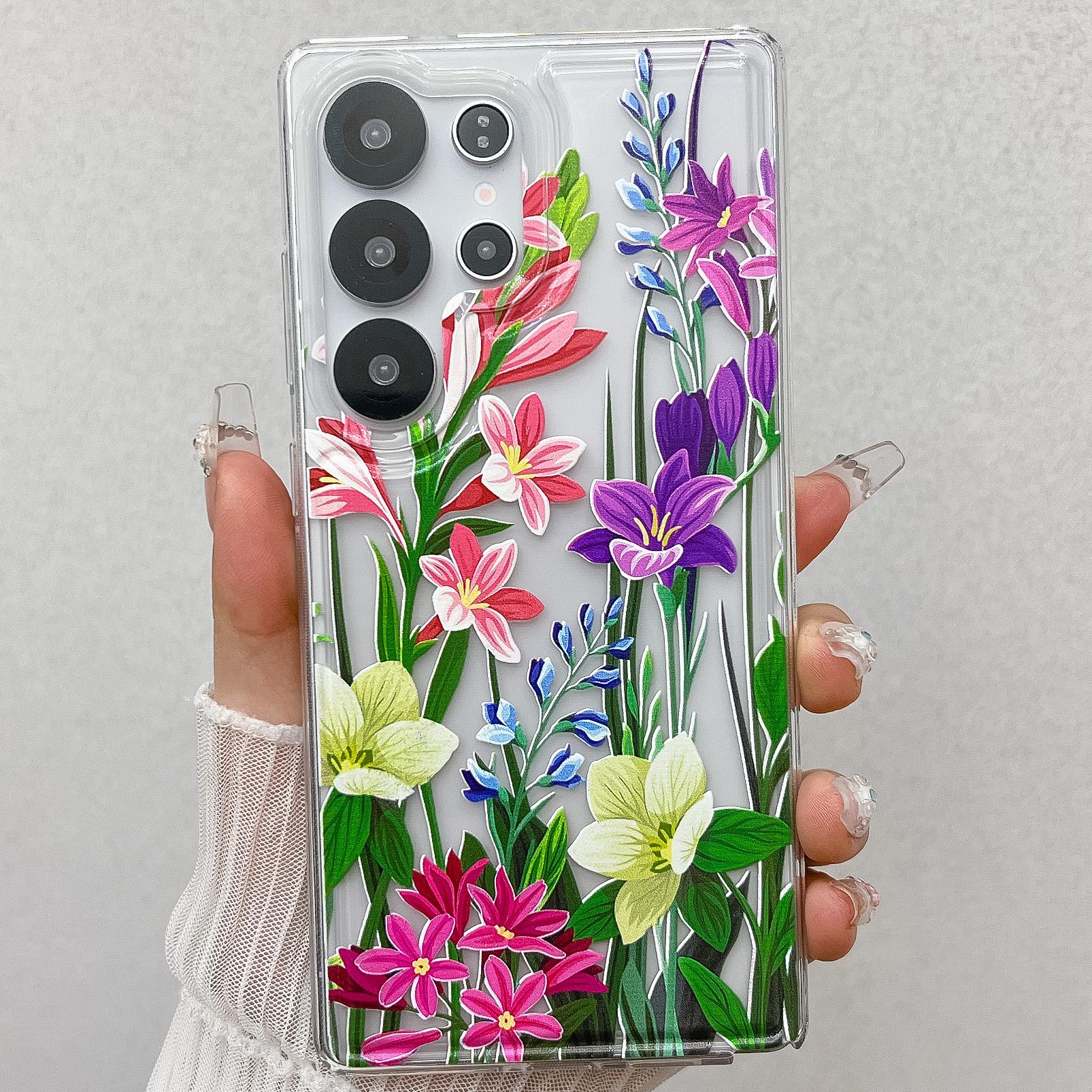 For Samsung Galaxy S25 Ultra Case Full Coverage Floral Pattern Printing Air Cushion Anti Drop TPU Phone Cover FG6
For Samsung Galaxy S25 Ultra Case Full Coverage Floral Pattern Printing Air Cushion Anti Drop TPU Phone Cover FG6