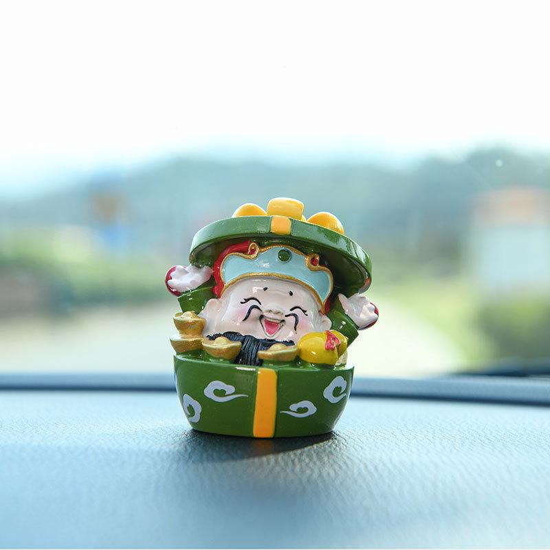 Creative God of Wealth Ornament - Five Blessings Good Luck Decor for Car or Desk
Creative God of Wealth Ornament - Five Blessings Good Luck Decor for Car or Desk