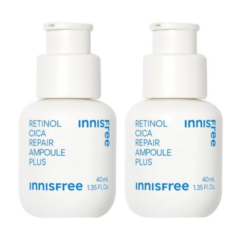 Innisfree Retinol Cica Repair Ampoule Plus 40ml×2
Innisfree Retinol Cica Repair Ampoule Plus 40ml×2