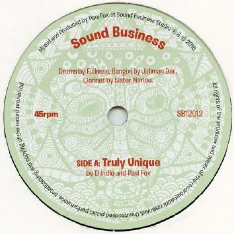 7inch Record EL INDIO, PAUL FOX - Truly Unique / Dub SB12012 Sound Business 2017 UK Reggae, Ska & Dub
7inch Record EL INDIO, PAUL FOX - Truly Unique / Dub SB12012 Sound Business 2017 UK Reggae, Ska & Dub