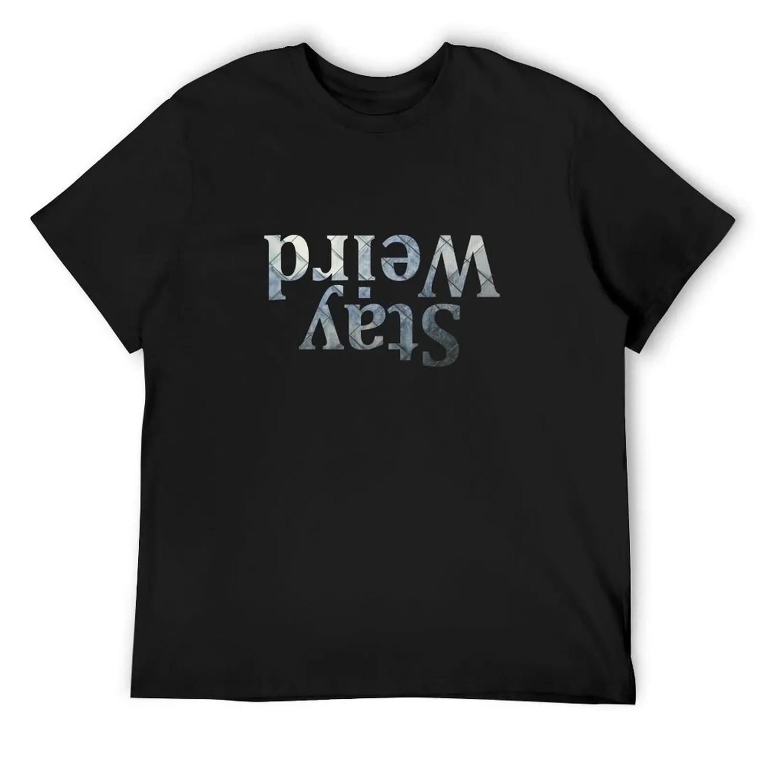 Stay Weird T-Shirt croswit shirt man anime for a boy black t shirts for men XXXXXL чорний
Stay Weird T-Shirt croswit shirt man anime for a boy black t shirts for men XXXXXL чорний