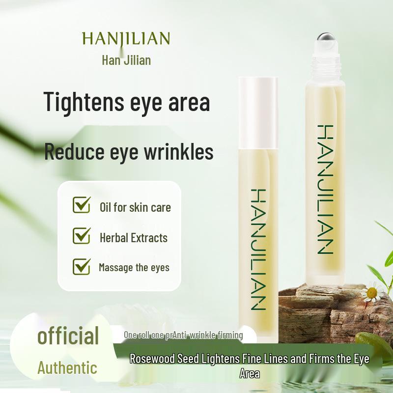 Han Ji Lian Rosewood Seed Retinol Eye Serum Roller: Firming, Anti-Wrinkle, Lightening Fine Lines Essential Oil.
Han Ji Lian Rosewood Seed Retinol Eye Serum Roller: Firming, Anti-Wrinkle, Lightening Fine Lines Essential Oil.