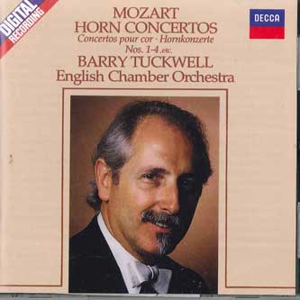 CD TUCKWAY - Mozart: Complete Horn Concertos (4) UCCD90004 DECCA Japan Obi Classical Used
CD TUCKWAY - Mozart: Complete Horn Concertos (4) UCCD90004 DECCA Japan Obi Classical Used