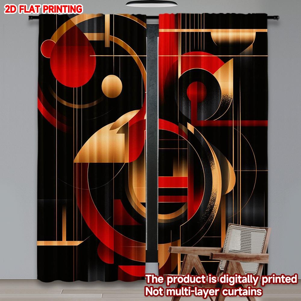 2D flat printing 2pcs Happy Valentine s Day Party Curtain Black and gold vibrant Digital Printed Polyester Drapes Family Party 100*130 Rod Pocket 1pcs
2D flat printing 2pcs Happy Valentine s Day Party Curtain Black and gold vibrant Digital Printed Polyester Drapes Family Party 100*130 Rod Pocket 1pcs