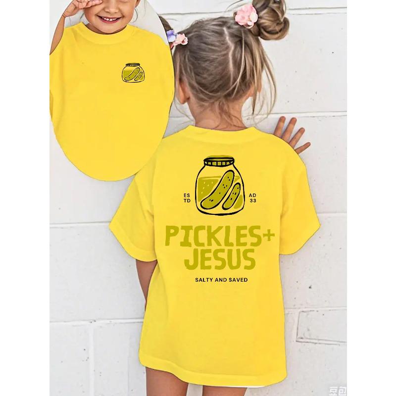 European sizes Girls Funny Christian Faith T-Shirt - Light Blue Pickles & Jesus Pickle Jar Graphic - Soft Everyday Church Outfit 164cm
European sizes Girls Funny Christian Faith T-Shirt - Light Blue Pickles & Jesus Pickle Jar Graphic - Soft Everyday Church Outfit 164cm