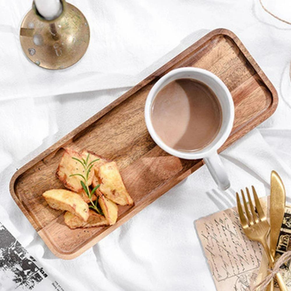 1Pc Wood Coffee Tray Rectangular Decorative Wood Tray Dessert Candy Bamboo Trays Gongfu Tea Pallet Food Cup Pallet
1Pc Wood Coffee Tray Rectangular Decorative Wood Tray Dessert Candy Bamboo Trays Gongfu Tea Pallet Food Cup Pallet