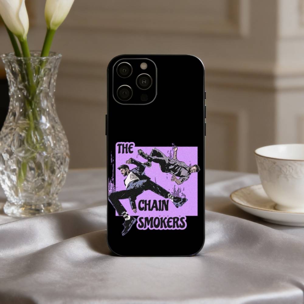 T-The C-Chainsmokers-S Band Phone Case For iPhone 17pro,16,15,14,13,12,11 Plus,Pro Max,XS,Soft Silicone Black Cover iPhone12
T-The C-Chainsmokers-S Band Phone Case For iPhone 17pro,16,15,14,13,12,11 Plus,Pro Max,XS,Soft Silicone Black Cover iPhone12