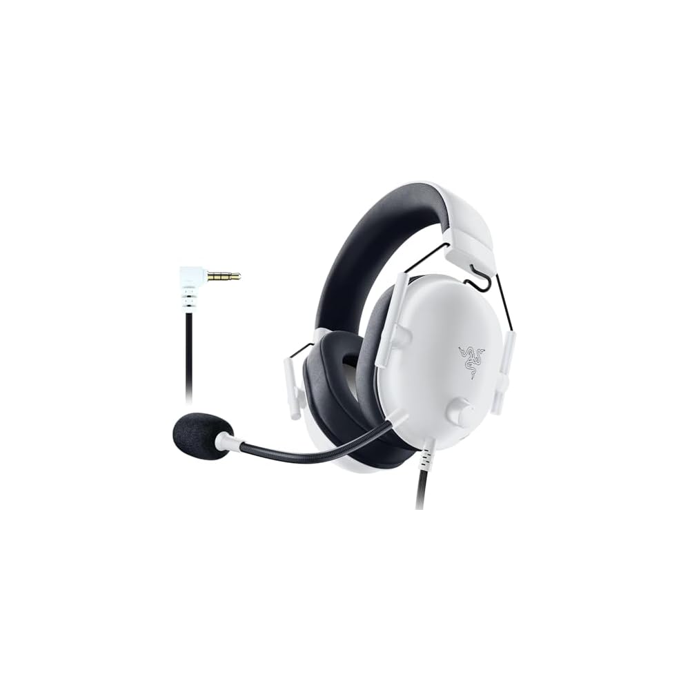 Razer BlackShark V2 X Gaming Headset 50mm Drivers Cardioid Microphone Lightweight White
Razer BlackShark V2 X Gaming Headset 50mm Drivers Cardioid Microphone Lightweight White