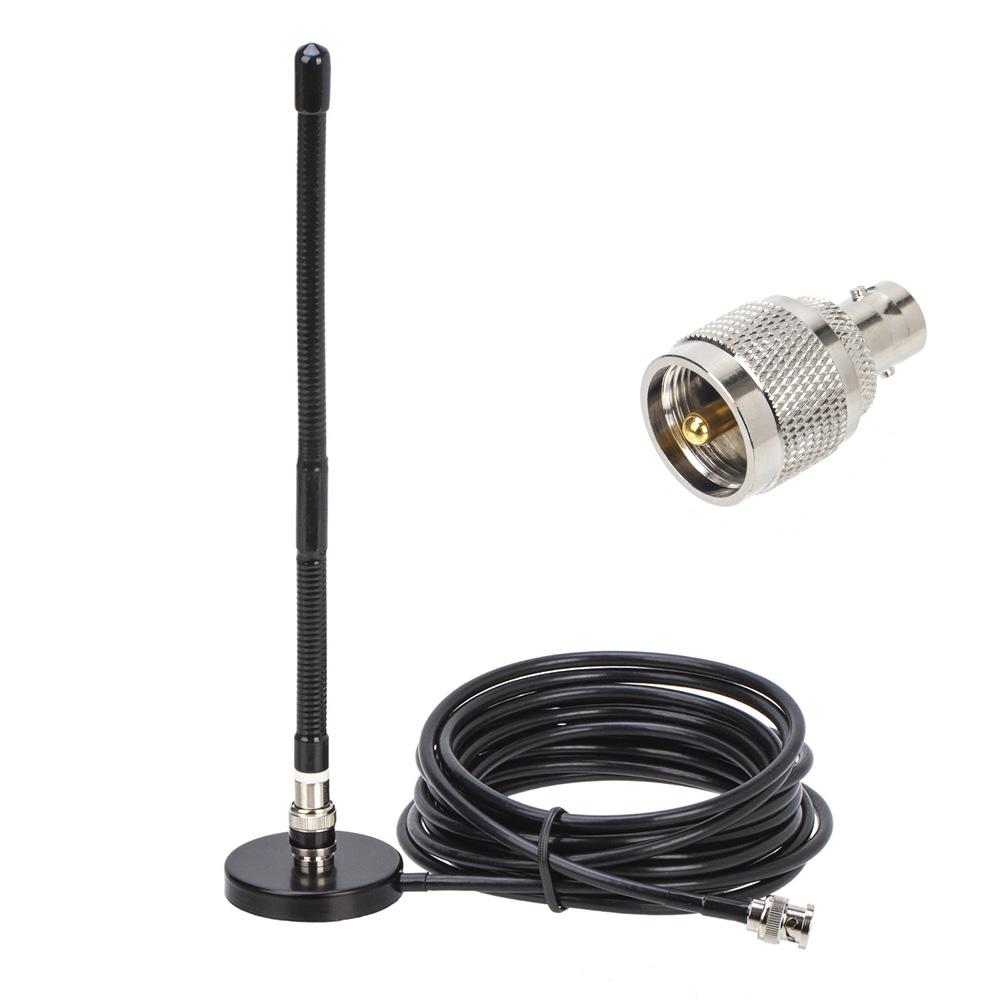 27MHz BNC Male and PL259 Connector Radio Antenna and 5m Coaxial Cable Magnetische Dak Mount Base for Kenwood Motorola
27MHz BNC Male and PL259 Connector Radio Antenna and 5m Coaxial Cable Magnetische Dak Mount Base for Kenwood Motorola