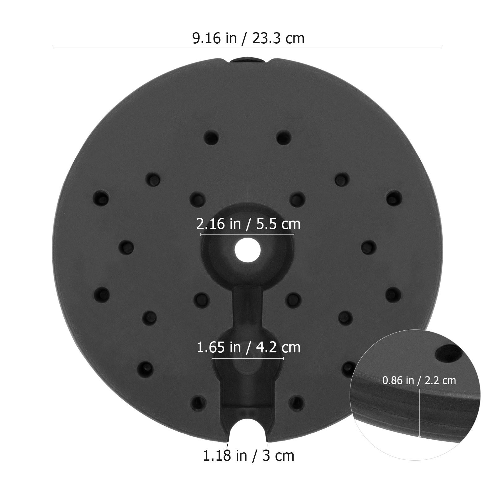 240X22mm Table Lamp And Floor Lamp Base Counterweight Accessories, Lighting Fixture Lamp Base Chassis Weight Block 1600g
240X22mm Table Lamp And Floor Lamp Base Counterweight Accessories, Lighting Fixture Lamp Base Chassis Weight Block 1600g