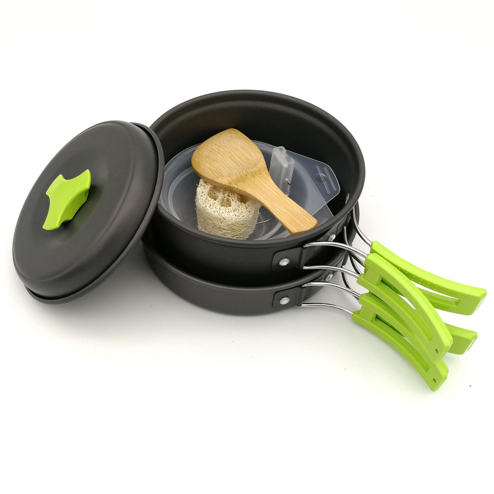 Camping Cookware Set Campfire Cooking Utensils Folding Cookset Portable Outdoor Hiking Backpacking KTY
Camping Cookware Set Campfire Cooking Utensils Folding Cookset Portable Outdoor Hiking Backpacking KTY