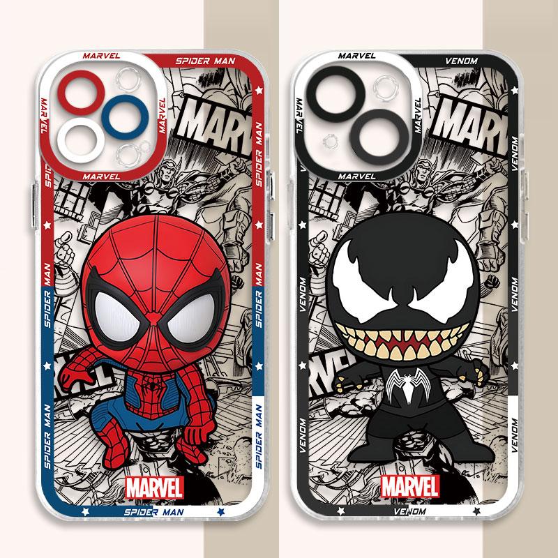 Cover Funda Clear Silicone Spider Man Venom Phone Case for Apple iPhone 12 Mini 7 6s XR 13 Pro Max 15 Plus 11 X XS 14 Pro 8 SE iPhone 15
Cover Funda Clear Silicone Spider Man Venom Phone Case for Apple iPhone 12 Mini 7 6s XR 13 Pro Max 15 Plus 11 X XS 14 Pro 8 SE iPhone 15