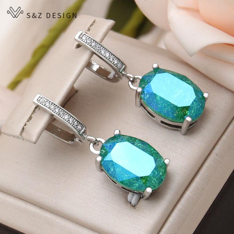 Модные серьги в форме яйца с овальными кристаллами и трещинами для женщин, ювелирные изделия из розового золота с кубическим цирконием
Модные серьги в форме яйца с овальными кристаллами и трещинами для женщин, ювелирные изделия из розового золота с кубическим цирконием