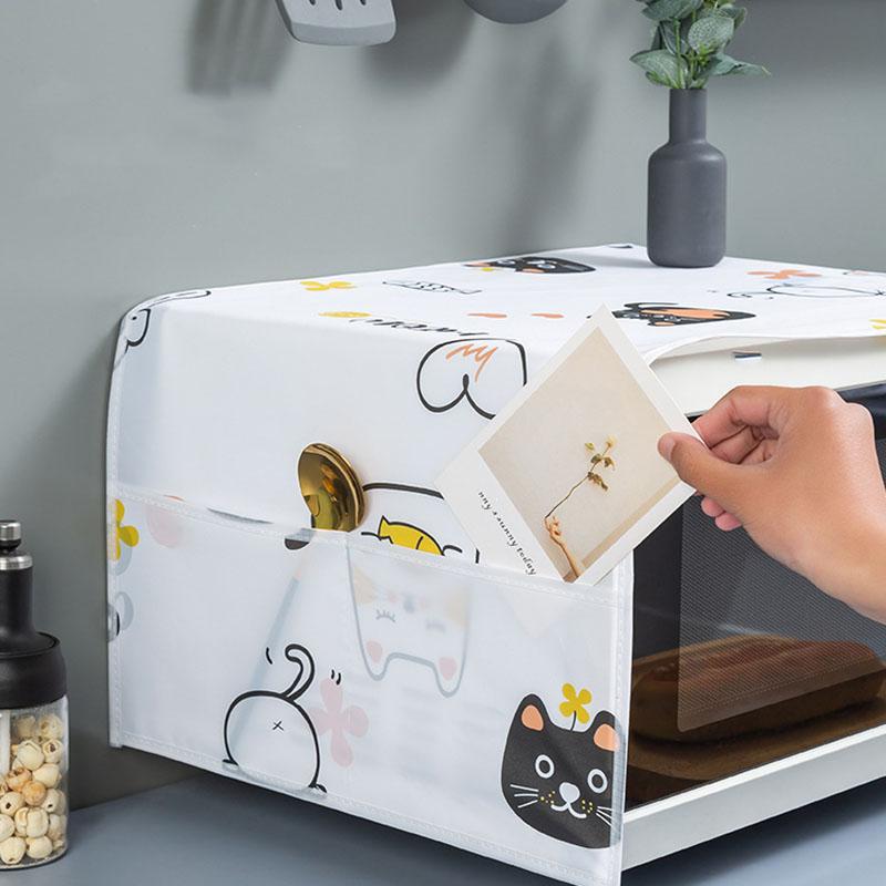 Microwave Dust Cover with Pocket Reusable Microwave Cover with Cartoon Design To Prevent Dust and Fumes in The Kitchen and Home
Microwave Dust Cover with Pocket Reusable Microwave Cover with Cartoon Design To Prevent Dust and Fumes in The Kitchen and Home