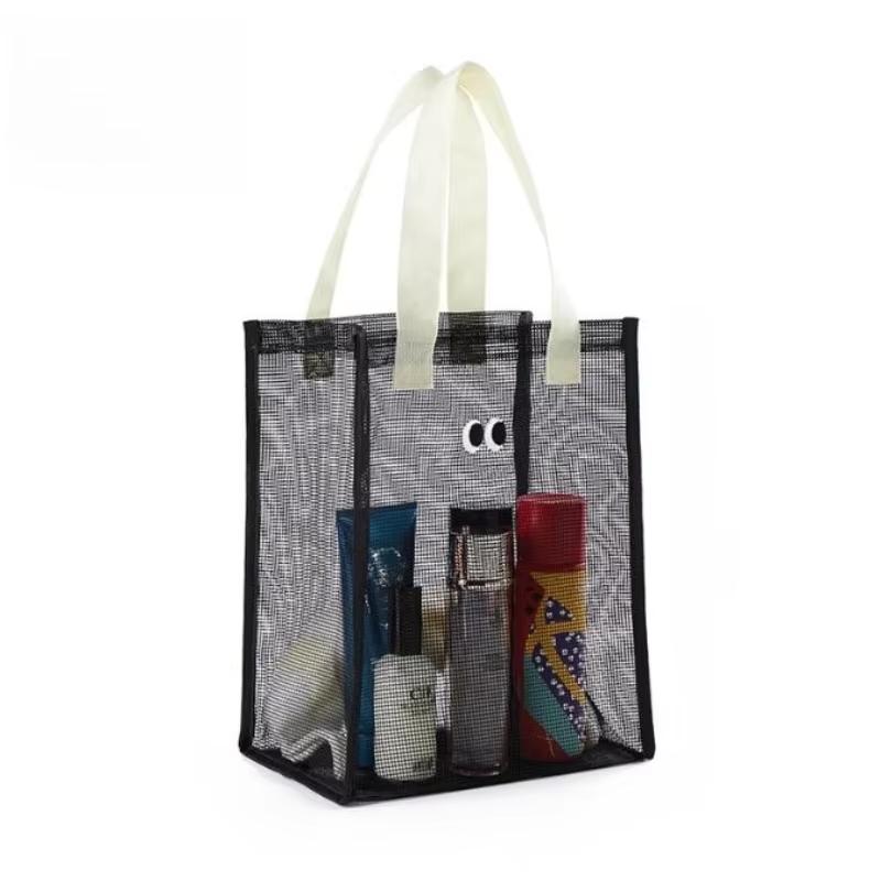 Travel Mesh Handbag Multifunctional Storage Bag with Handle Capacity Hollow Bags Breathable Clothes Toys Organizer Tote Bag
Travel Mesh Handbag Multifunctional Storage Bag with Handle Capacity Hollow Bags Breathable Clothes Toys Organizer Tote Bag