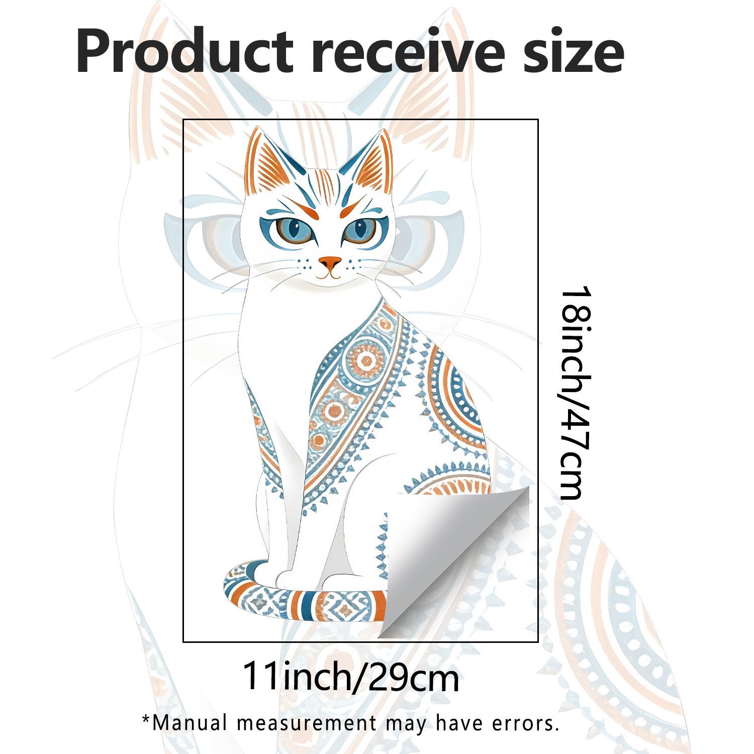 Bohemian Pattern Cat Static Cling Window Sticker for Bedroom Living Room Balcony Glass Home Decor 19x47cm разноцветный
Bohemian Pattern Cat Static Cling Window Sticker for Bedroom Living Room Balcony Glass Home Decor 19x47cm разноцветный