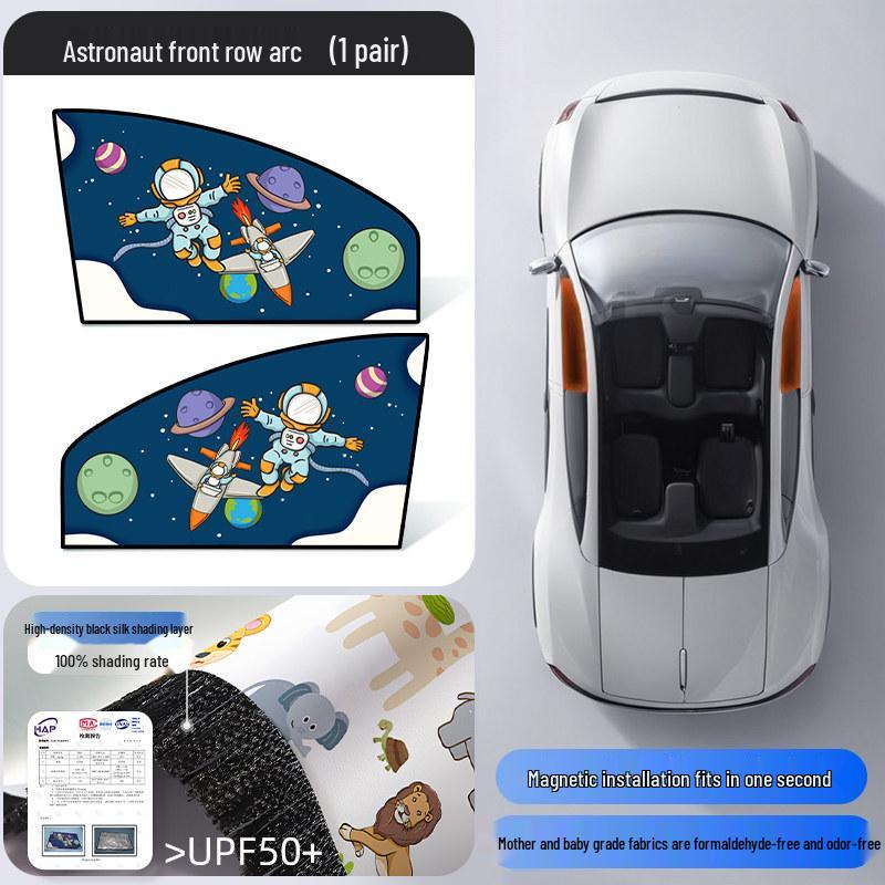 Magnetic Car Sun Shade: Blackout Privacy Curtain for Baby and Child Strollers
Magnetic Car Sun Shade: Blackout Privacy Curtain for Baby and Child Strollers