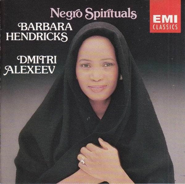 CD BARBARA HENDRICKS, DMITRI ALEXEEV - Negro Spirituals CDC7470262 EMI Classics Netherland Blues Used
CD BARBARA HENDRICKS, DMITRI ALEXEEV - Negro Spirituals CDC7470262 EMI Classics Netherland Blues Used