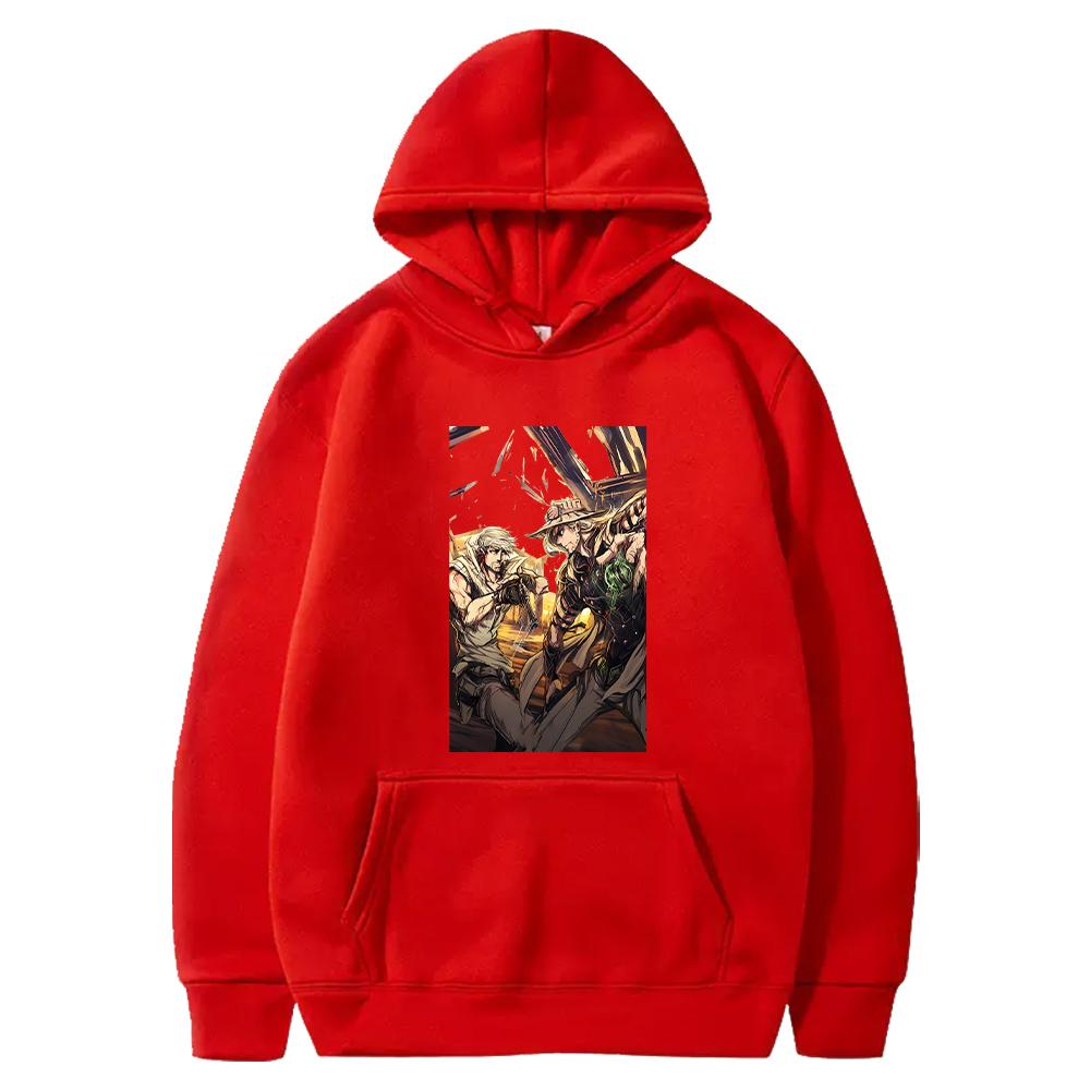 Manga JoJo s Bizarre Adventure Hooded Gyro Roadagain Ringo Print Sweatshirt Men Women Oversized Hoodies Harajuku Male Streetwear XS красный
Manga JoJo s Bizarre Adventure Hooded Gyro Roadagain Ringo Print Sweatshirt Men Women Oversized Hoodies Harajuku Male Streetwear XS красный
