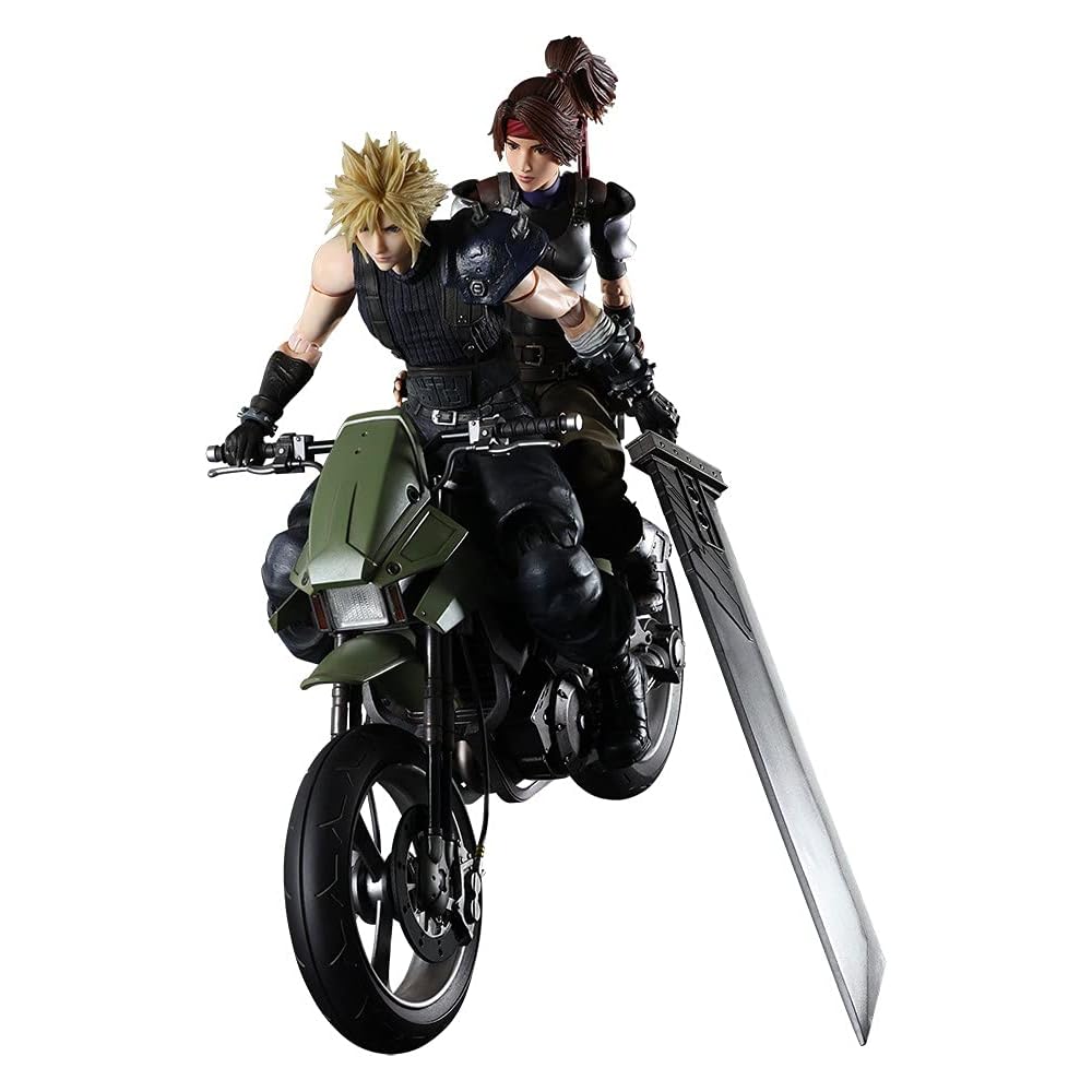 Square Enix Final Fantasy VII Remake Play Arts Kai Jesse Cloud & Bike Set PVC Action Figure Collectible Toy
Square Enix Final Fantasy VII Remake Play Arts Kai Jesse Cloud & Bike Set PVC Action Figure Collectible Toy