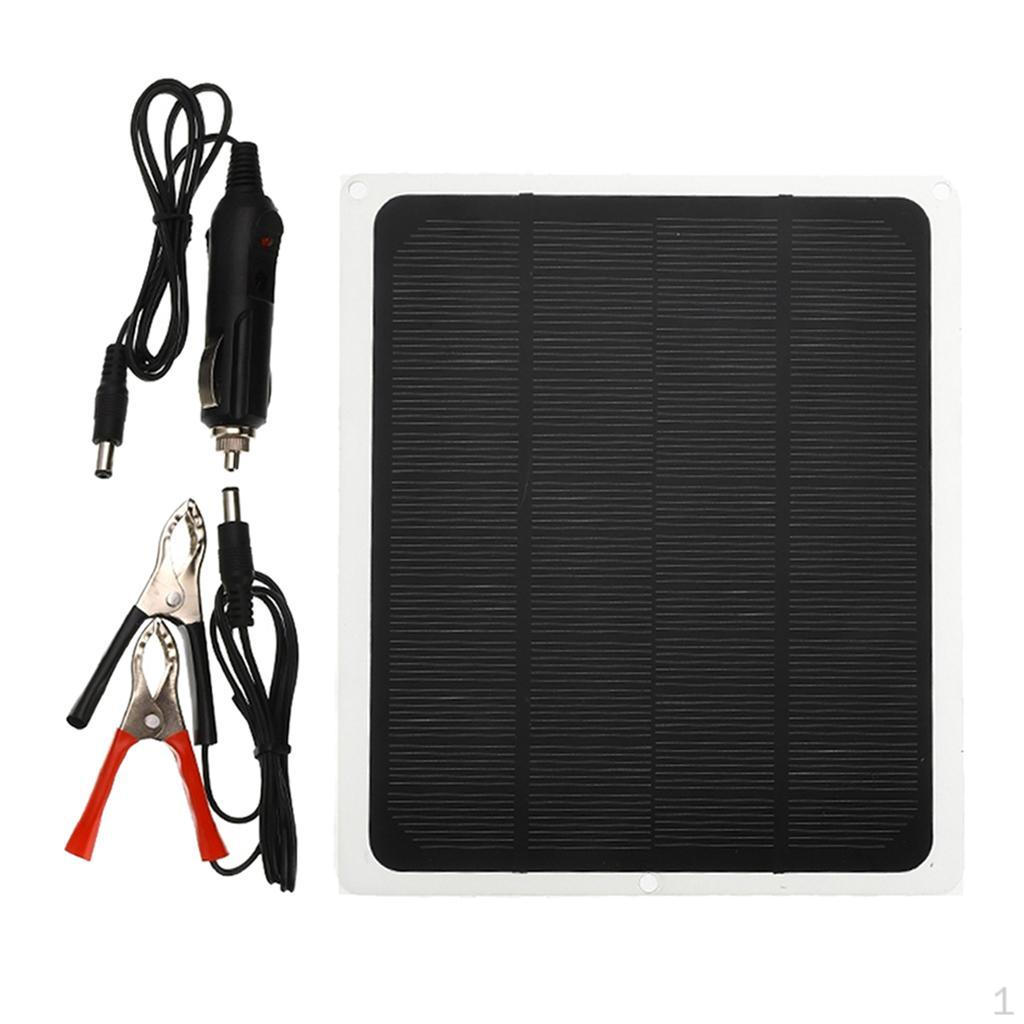 12V 20W Solar Panel car Battery Charger For Motorcycle Tractor Boat
12V 20W Solar Panel car Battery Charger For Motorcycle Tractor Boat