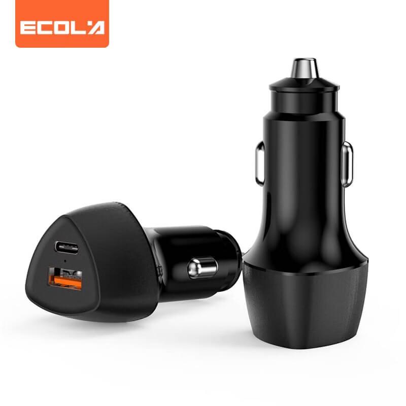 ECOLA 38W Dual-Port USB-C PD Car Charger
ECOLA 38W Dual-Port USB-C PD Car Charger