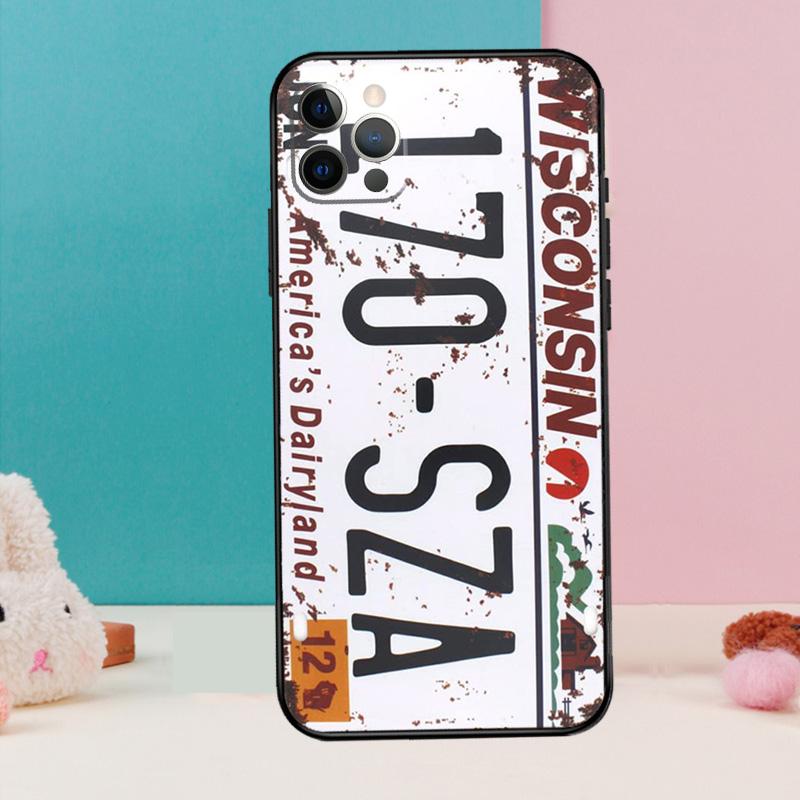 Retro Funny License Plate Phone Case For iPhone 17 Air 16 14 13 12 11 15 Pro Max 12 13 mini 15 16 Plus 16e Cover Coque iPhone 15
Retro Funny License Plate Phone Case For iPhone 17 Air 16 14 13 12 11 15 Pro Max 12 13 mini 15 16 Plus 16e Cover Coque iPhone 15