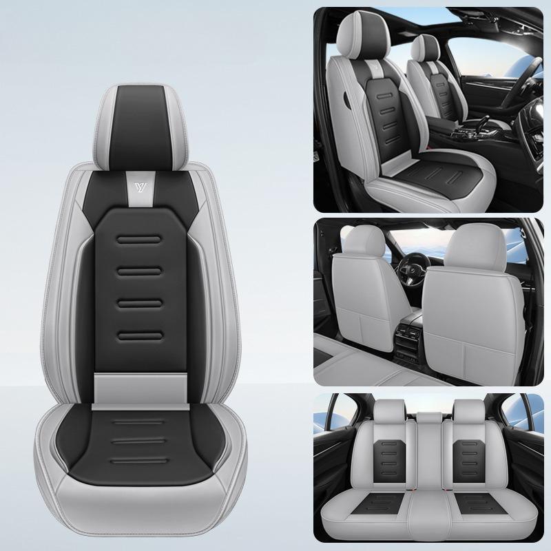 5-Seat Breathable Seat Covers / PU Leather Full Wrap / Side Wing Stereo Surround for Enhanced Comfort / All-Season Seat Protectors / Interior Care
5-Seat Breathable Seat Covers / PU Leather Full Wrap / Side Wing Stereo Surround for Enhanced Comfort / All-Season Seat Protectors / Interior Care