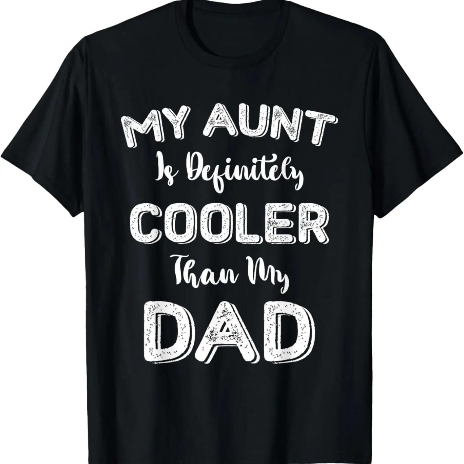 My Aunt Is Definitely Cooler Than My Dad Niece Nephew T-Shirt XXXXXL чёрный
My Aunt Is Definitely Cooler Than My Dad Niece Nephew T-Shirt XXXXXL чёрный