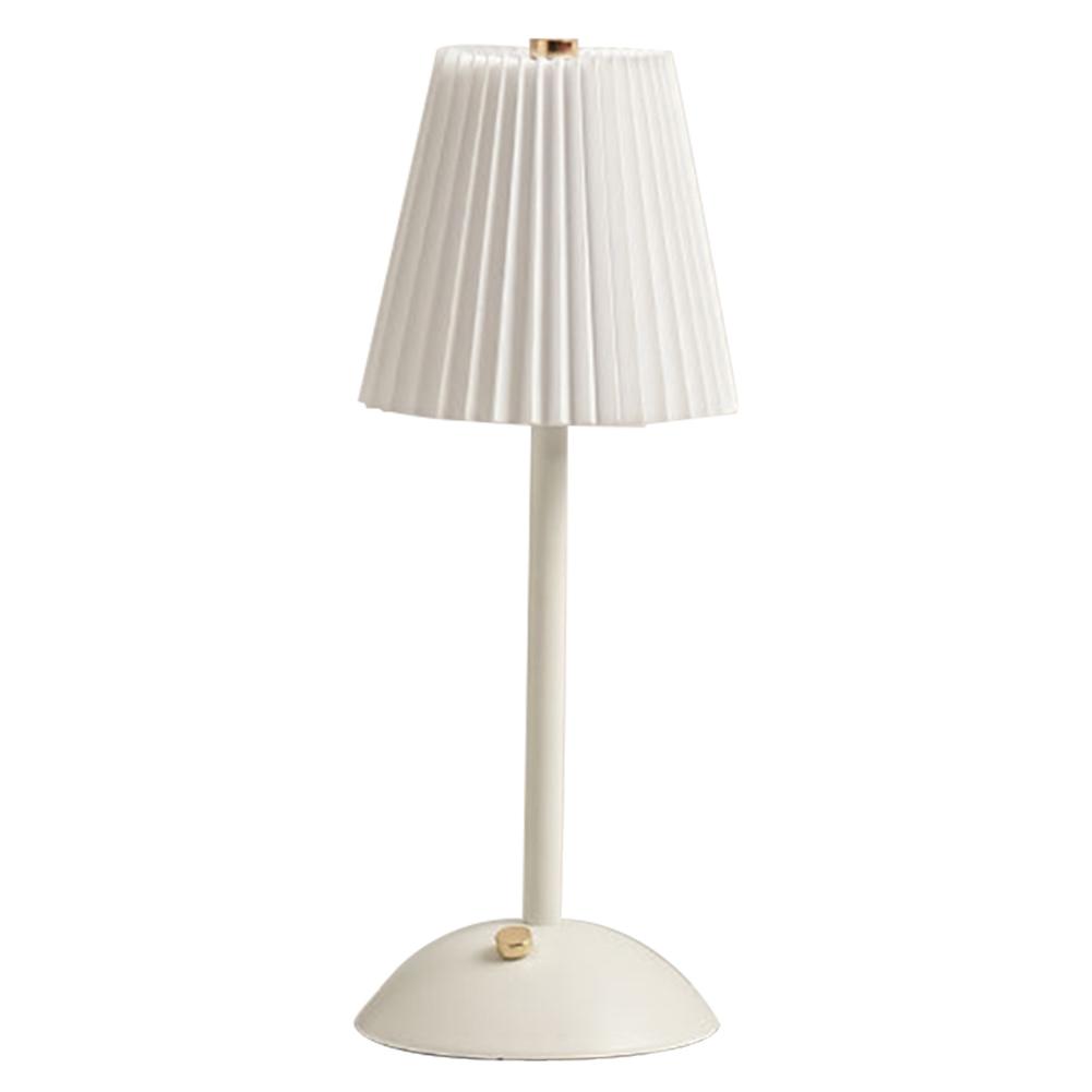 Pleated Shade Atmosphere Light with Metal Base Nordic Sleeping Light Rechargeable 3 Colors Dimmable for Living Room Bedroom
Pleated Shade Atmosphere Light with Metal Base Nordic Sleeping Light Rechargeable 3 Colors Dimmable for Living Room Bedroom