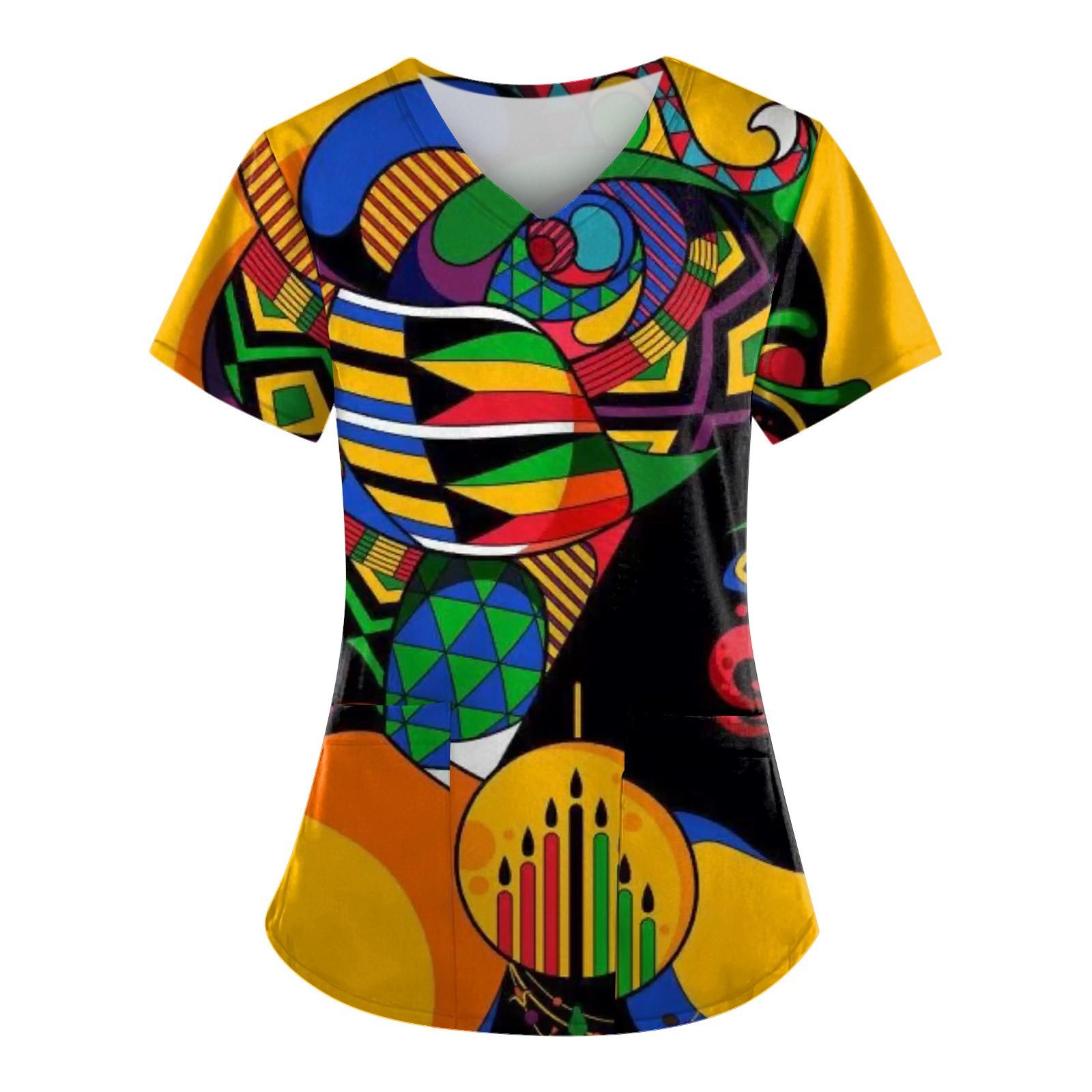 Жіночі футболки з персоналізованим милим принтом, короткими рукавами, V-подібним вирізом, робоча форма, топи з кишенями XL жовтий
Жіночі футболки з персоналізованим милим принтом, короткими рукавами, V-подібним вирізом, робоча форма, топи з кишенями XL жовтий