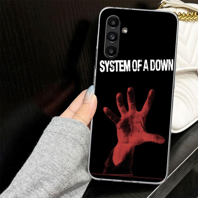 System Of A Down Case for Samsung A17 A16 A56 A36 A26 A15 A55 A35 A25 A14 A54 A34 A24 Phone Cover A13 A53 A33 A23 A05S A04S Samsung A23
System Of A Down Case for Samsung A17 A16 A56 A36 A26 A15 A55 A35 A25 A14 A54 A34 A24 Phone Cover A13 A53 A33 A23 A05S A04S Samsung A23