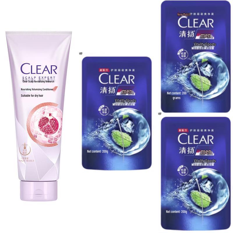 Clear Anti-Dandruff Scalp Care Hair Set
Clear Anti-Dandruff Scalp Care Hair Set